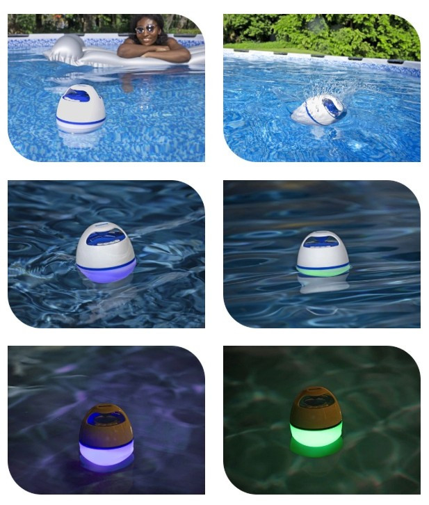 Плаваюча LED Bluetooth Колонка Bestway 58700 — Якісний Звук та Яскраве Світло на Воді - Зображення 4