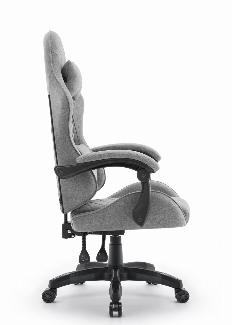 Ігрове Крісло Cabro C500 Fabric Сіро-Чорне Ідеальний Баланс Стилю та Комфорту - Зображення 2