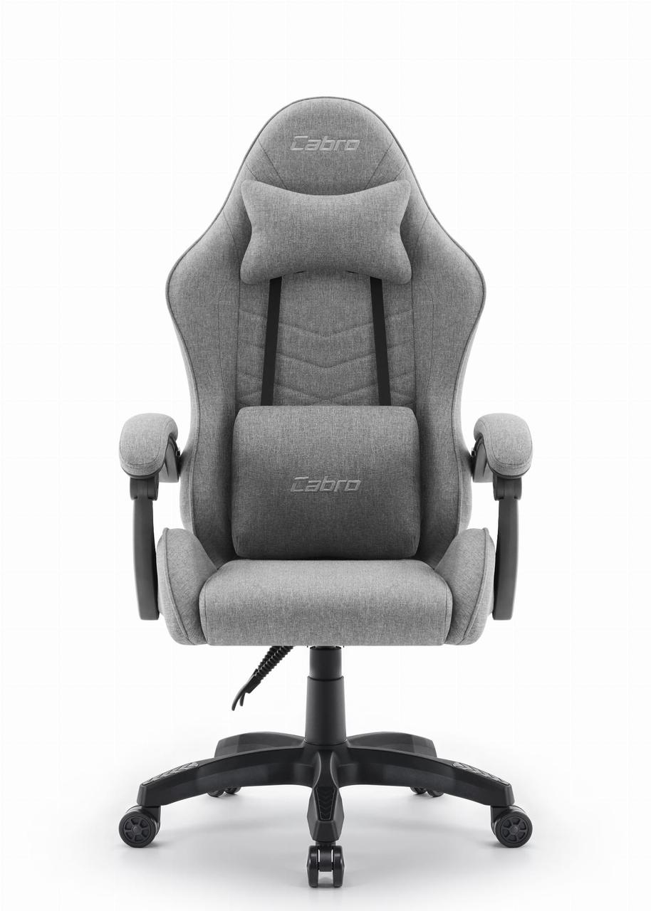 Ігрове Крісло Cabro C500 Fabric Сіро-Чорне Ідеальний Баланс Стилю та Комфорту - Зображення 3