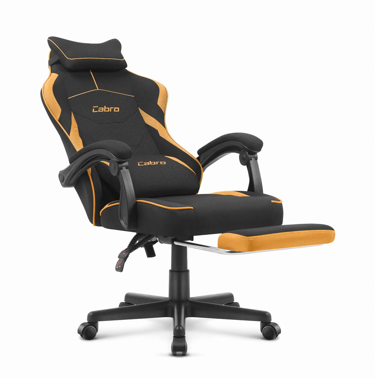 Геймерське Крісло Cabro C502 Fabric Сіро-Чорне Ергономіка та Стиль для Ігор - Зображення 2