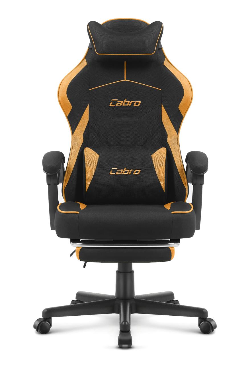 Геймерське Крісло Cabro C502 Fabric Сіро-Чорне Ергономіка та Стиль для Ігор - Зображення 3