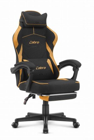 Геймерське Крісло Cabro C502 Fabric Сіро-Чорне Ергономіка та Стиль для Ігор