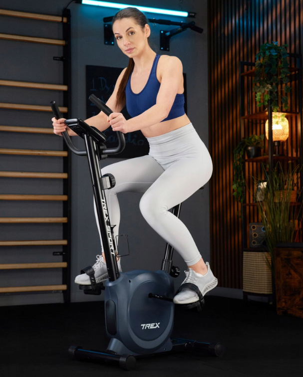 Магнітний Велотренажер Trex Sport RIZE TX-350MB Темно-Синій — Кардіотренування з Регульованим Навантаженням - Зображення 3