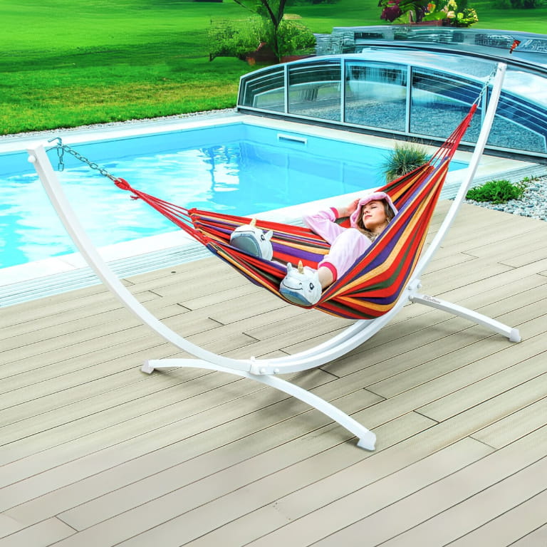 Каркас для Гамака OASIS WHITE Go Garden — 250 кг Навантаження, Стильна Елегантність для Саду - Зображення 8