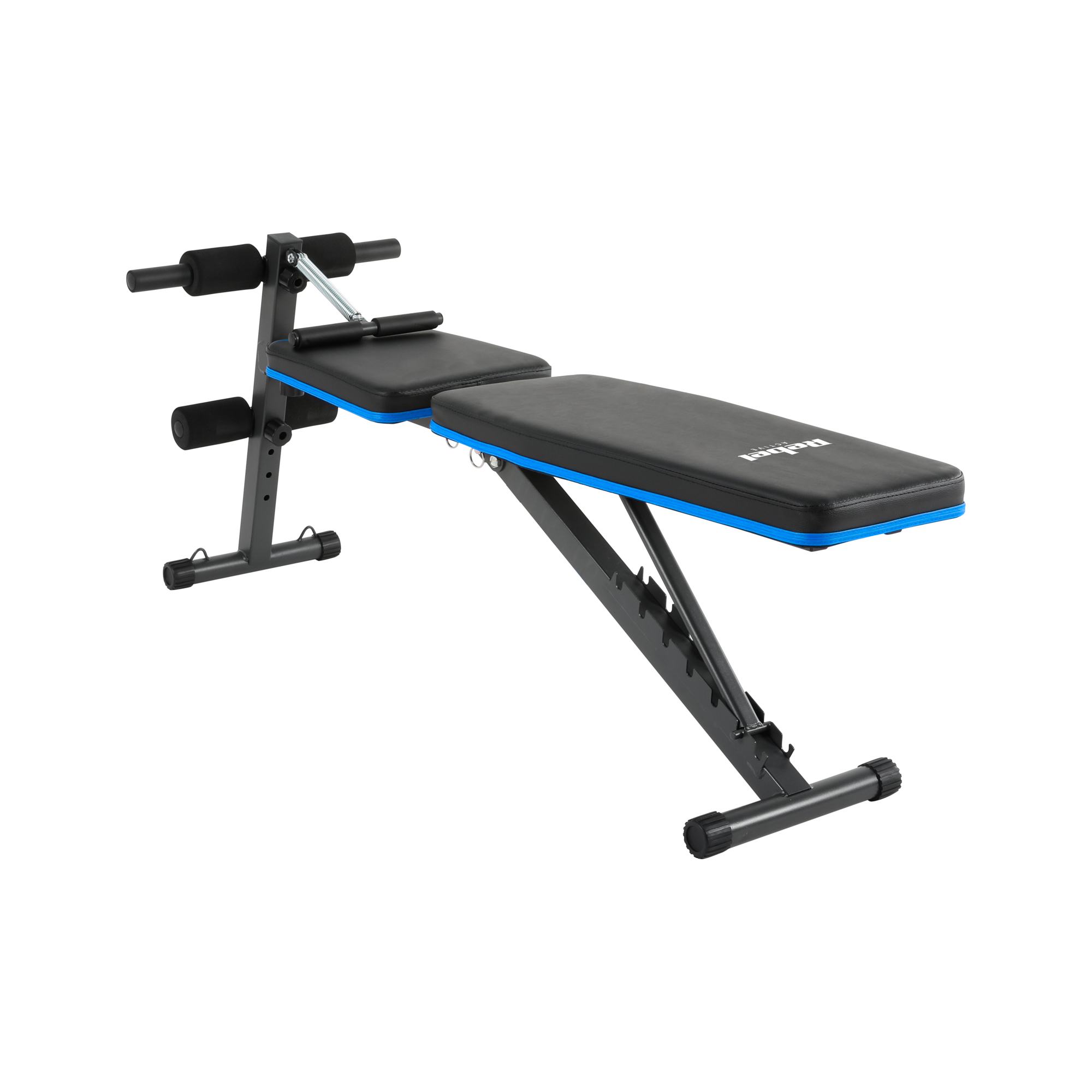 Похила Тренувальна Лава Rebel Active RBA-2003 — З Фіксаторами для Ніг та Гумками для Багаторівневого Тренінгу - Зображення 5