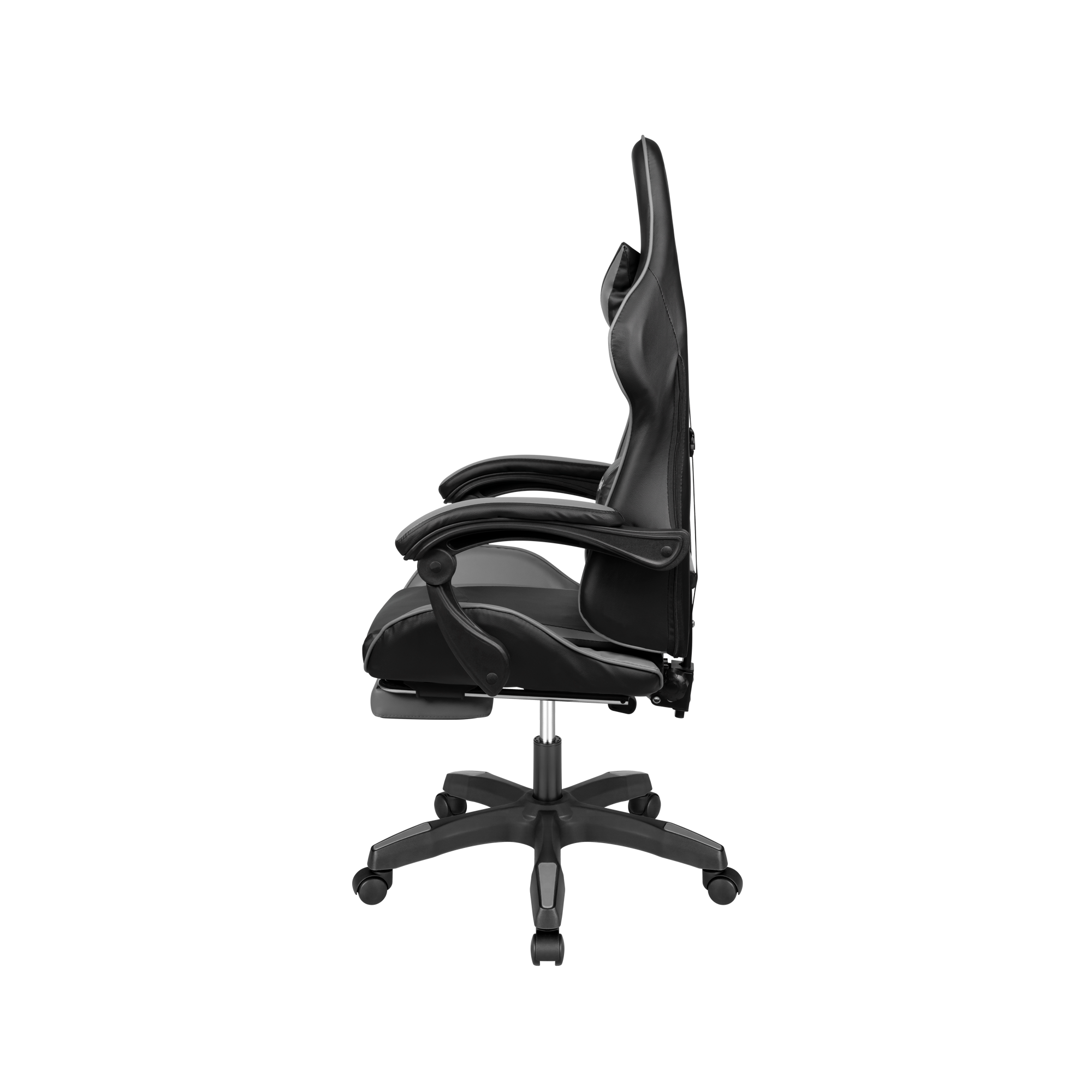 Ігрове Геймерське Крісло Kruger&Matz GX-150 Чорно-Сіре KM0790-G — Універсальний Колір та Максимальний Комфорт - Зображення 7