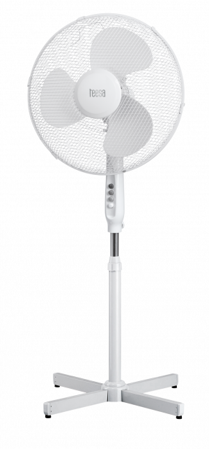П'єдестальний Вентилятор Teesa TSA8022 — Потужне Охолодження з Регульованою Висотою