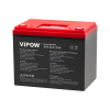 LiFePO4 Акумулятор Vipow 100Ah Bluetooth BAT0499 — Смарт-Енергія з Моніторингом через Додаток