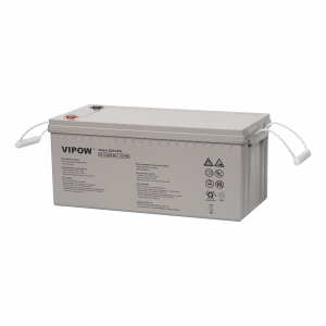 Акумулятор Гелевий Vipow 12V 200Ah BAT0419 — Високопродуктивне Джерело Енергії для Систем Живлення
