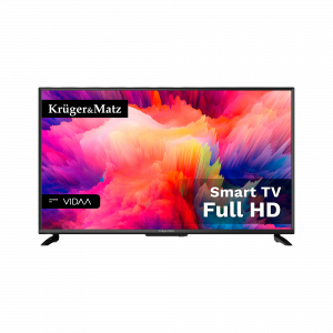 Телевізор 40" Kruger&Matz KM0240FHD-V — Стриманий Розмір з Міцною Начинкою