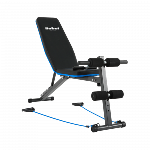 Похила Тренувальна Лава Rebel Active RBA-2003 — З Фіксаторами для Ніг та Гумками для Багаторівневого Тренінгу