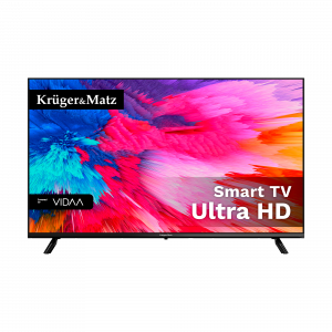 Смарт-Телевізор 50" Kruger&Matz KM0250UHD-V — Сучасний Стиль і 4K Якість