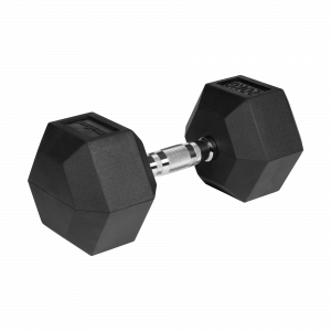 Гантель HEX 20 кг Rebel Active RBA-2325-20 — Універсальний Варіант для Тренувань у Залі та Вдома