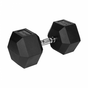 Гантель HEX 35 кг Rebel Active RBA-2325-35 — Прогумований Чавун для Інтенсивного Силового Тренінгу