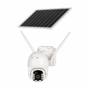 Вулична Сонячна Камера Kruger&Matz Connect C100 KM2214.1 — Енергоефективна Безпека з Wi-Fi Зв’язком