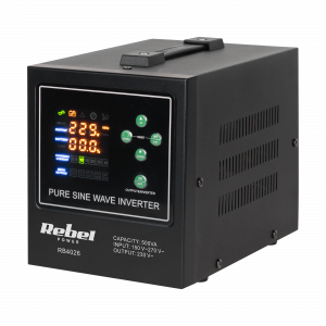Джерело Електроживлення Rebel POWER-500-LFP4 RB-4026 — Компактний Захист Ваших Пристроїв