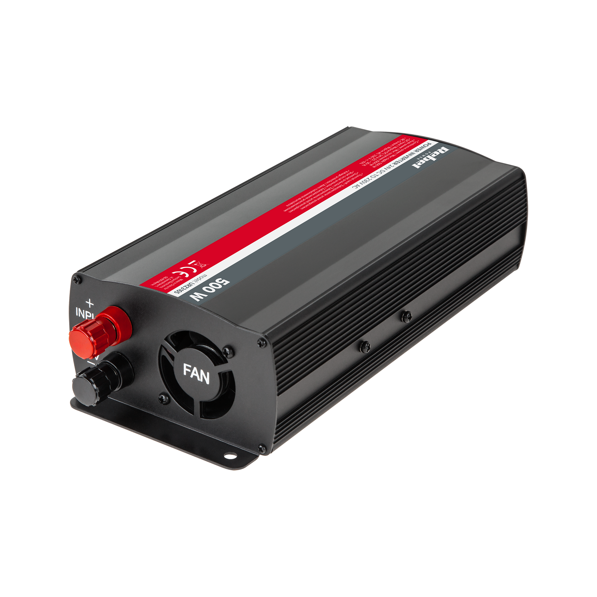 Автомобільний Інвертор REBEL 500 Вт / 12V–230V — Надійне Перетворення Напруги для Щоденного Використання - Зображення 2