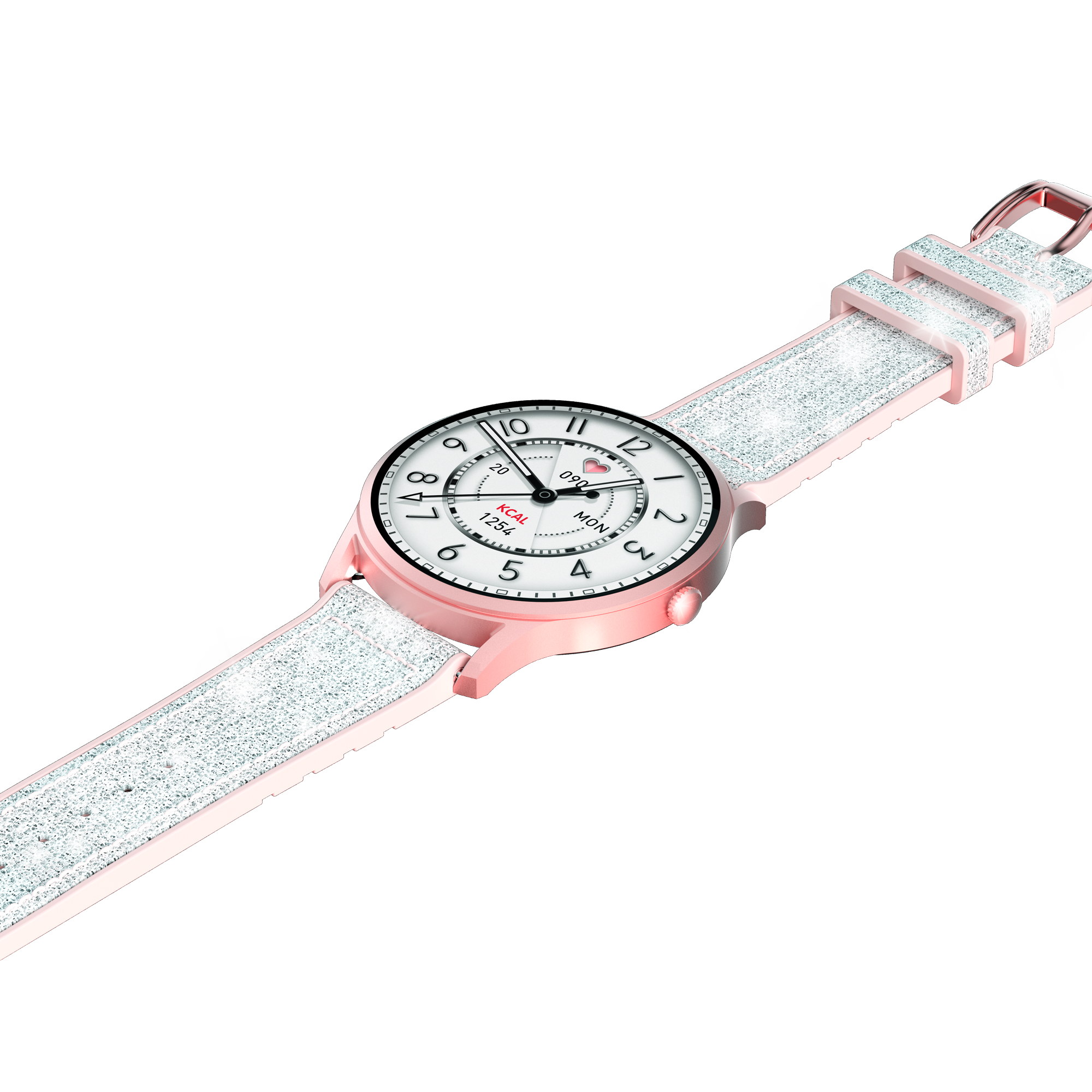 Смарт-Годинник KIESLECT Lora Pink — Рожевий Стиль із Розумними Функціями для Активності - Зображення 4