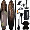 SUP Дошка Thunder WOOD 320 см — Натуральна Естетика та Надійність для Активного Відпочинку