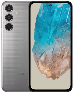 Смартфон Samsung Galaxy M35 6 ГБ/128 ГБ 5G Сірий SM-M356BZABEUE — Швидкий, Стабільний та Сучасний