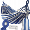 Садовий Гамак KRUMAD КМ 2 — Витримує до 200 кг, 260×150 см для Повного Розслаблення