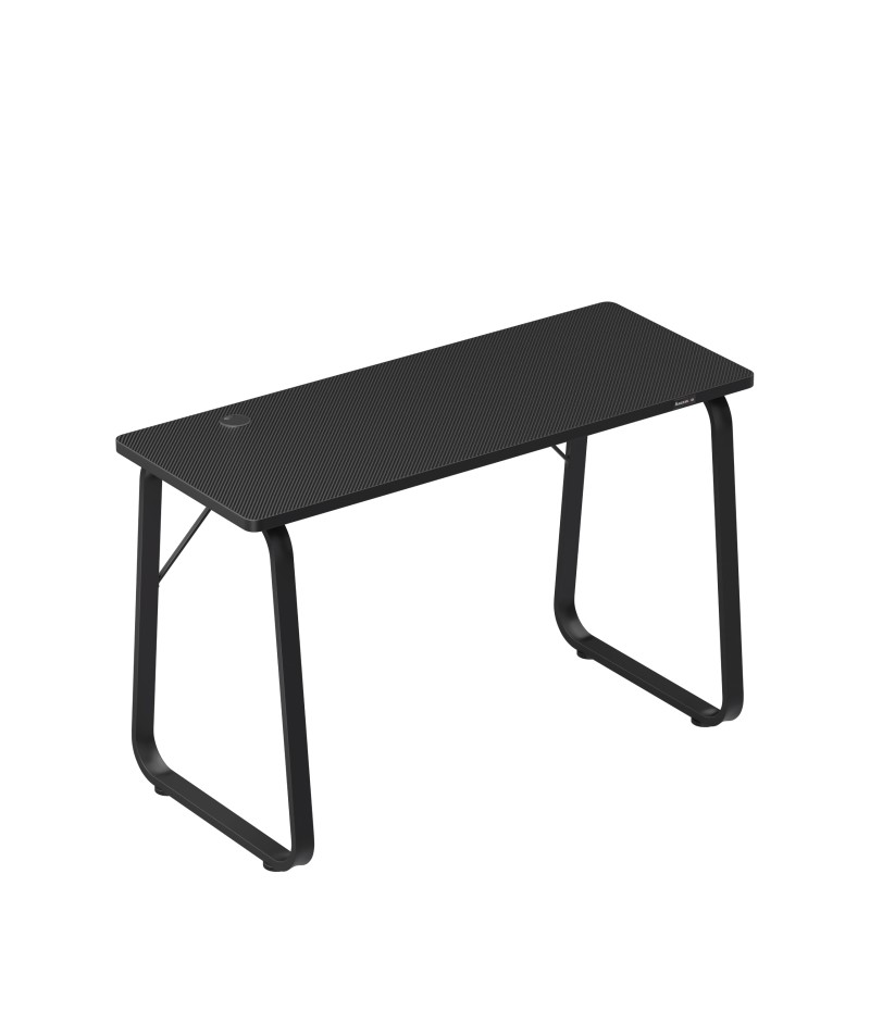 Ігровий Стіл Huzaro Hero 1.5 120×58×73,5 см — Ергономічний Чорний Корпус для Роботи та Ігор - Зображення 3