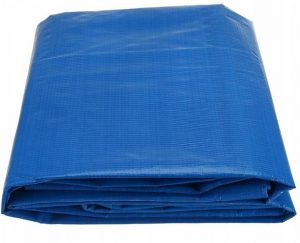 Водонепроникний Тент WoffMann 4×5 м Синій з Люверсами — Надійний Захист від Дощу та Сонця