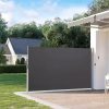Розкладний Бічний Тент ModernHome AW-011A ANT Антрацит — Захист і Комфорт на Відкритому Повітрі