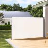 Розкладний Тент MultiGarden AW-011A 300×180 см — Бічна Ролета-Параван Бежевого Кольору