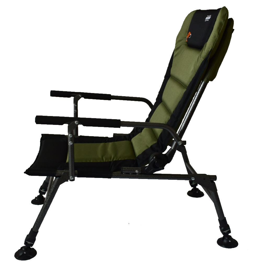 Розкладне Крісло Рибальське Novator SR-2 Comfort + Підставка POD-1 Comfort — Карповий Набір для Максимальної Зручності - Зображення 3