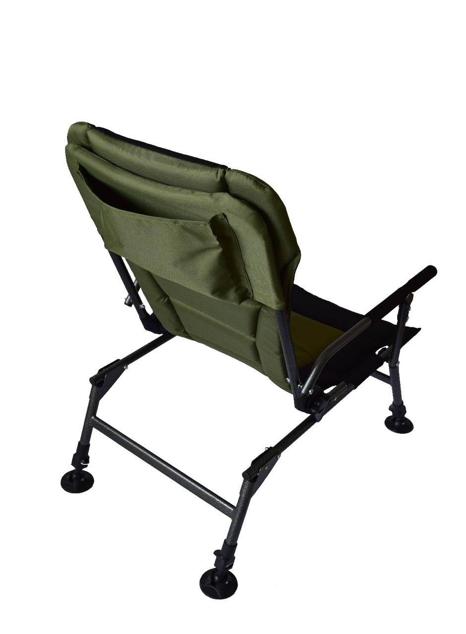 Розкладне Крісло Рибальське Novator SR-2 Comfort + Підставка POD-1 Comfort — Карповий Набір для Максимальної Зручності - Зображення 6