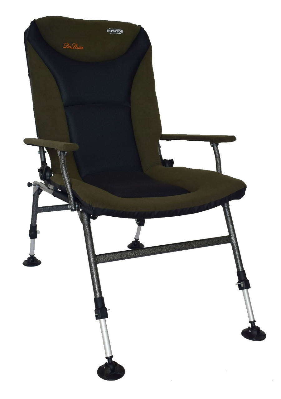 Розкладне Крісло Novator SR-3 XL DeLuxe — Преміум-Крісло для Рибалки й Відпочинку - Зображення 9