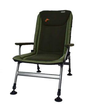 Розкладне Крісло Novator SR-8 Relax — Затишне Рибальське Крісло з Підлокітниками