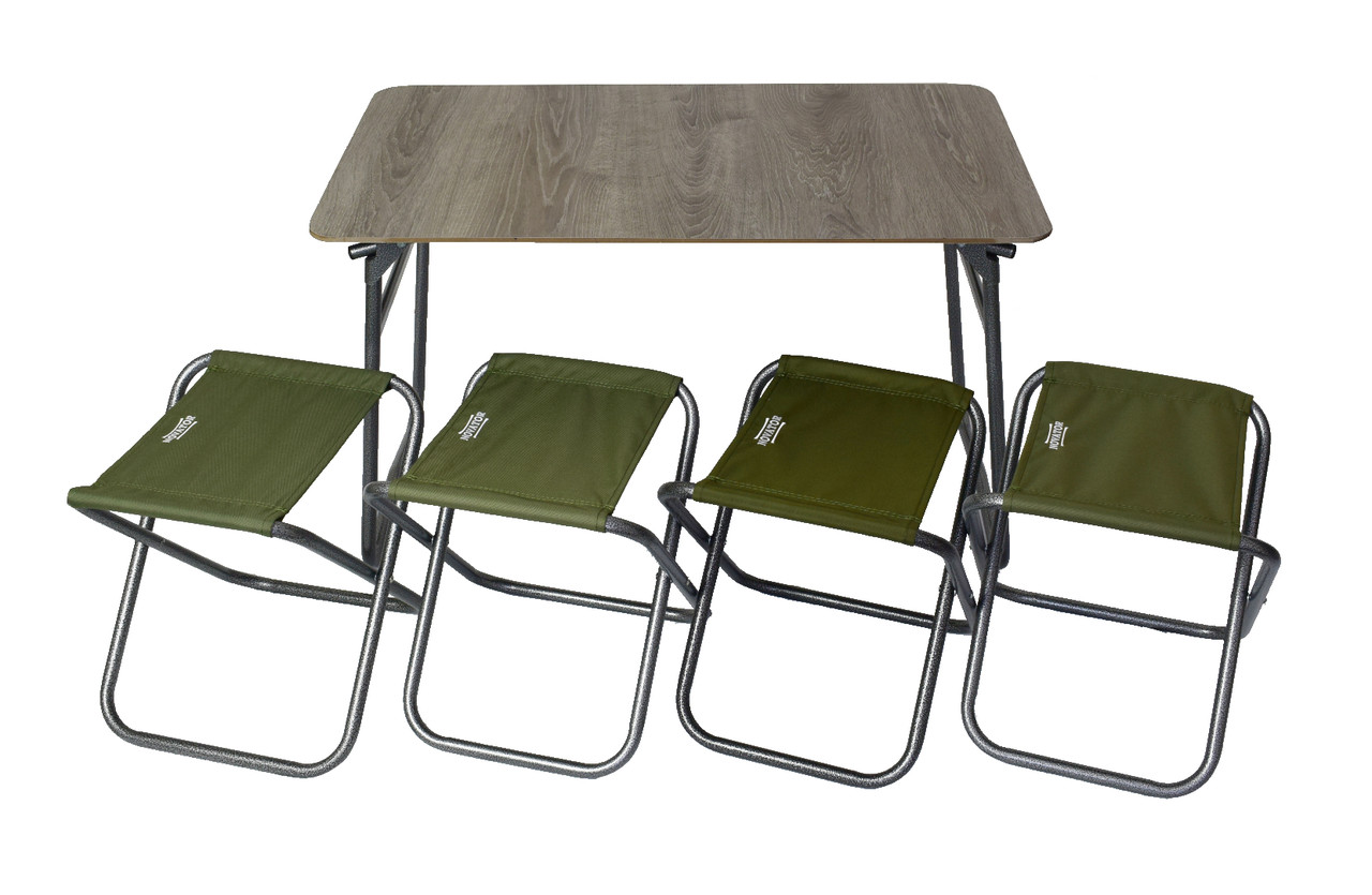 Комплект Меблів Novator SET-6 — Складний Набір 100×60 см для Риболовлі та Кемпінгу