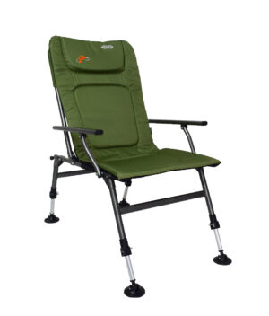Рибальське Розкладне Крісло Novator SF-1 — Карповий Формат з Підвищеною Стійкістю