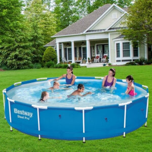 Круглий Сімейний Басейн Bestway 56706 366×76 см — Просторий Оазис для Літнього Відпочинку