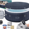 Гідромасажний Басейн Bestway 6001C LAY-Z-SPA Miami 180×66 см — SPA Терапія просто у Вашому Дворі
