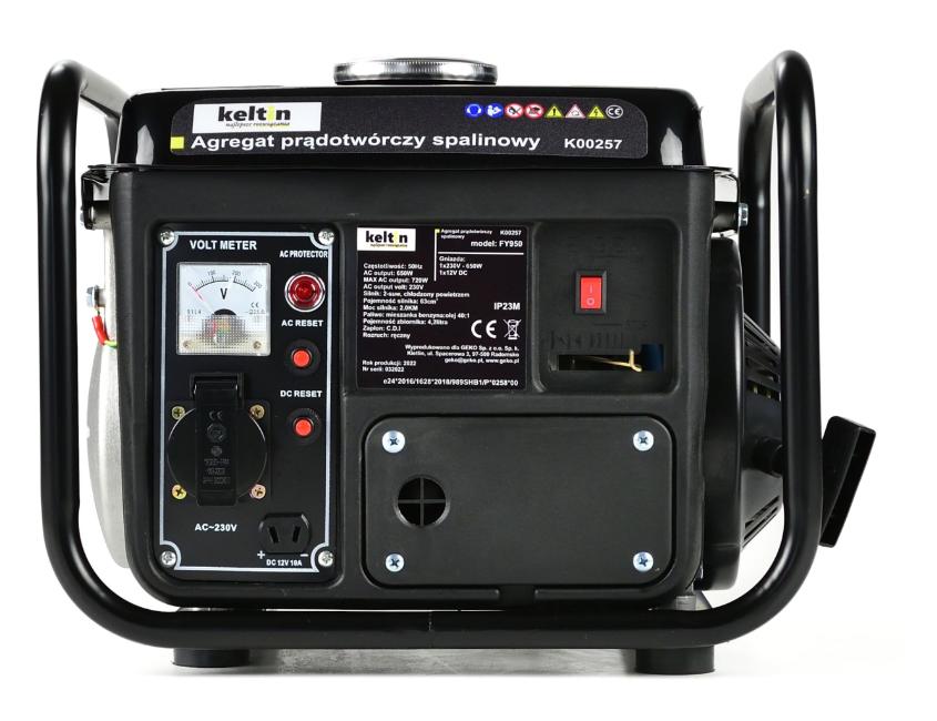 Генератор Бензиновий Keltin 720 W K00257 - Компактний і Ефективний - Зображення 2