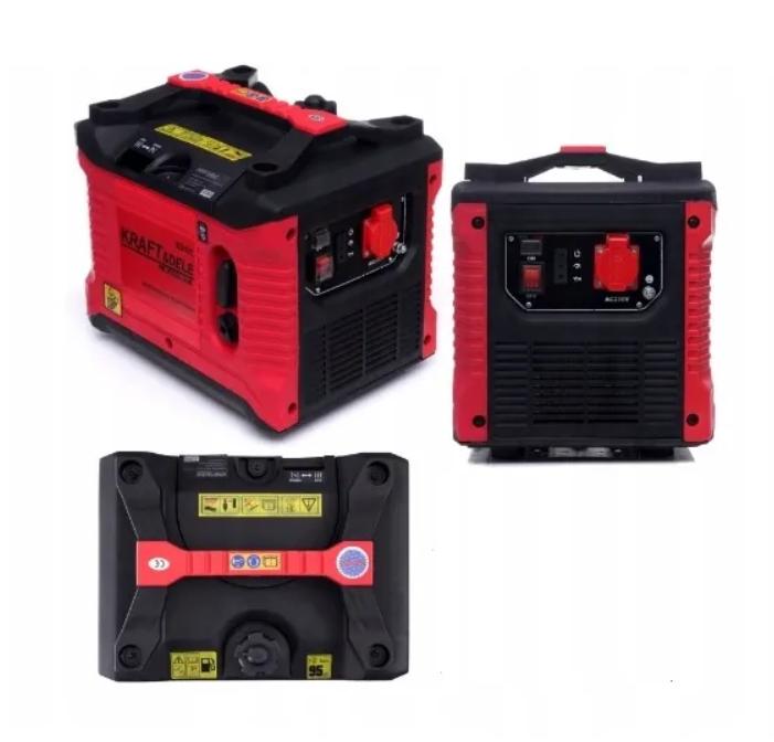 Генератор Інверторний Kraft & Dele KD192 1500 Вт - Компактний та Ефективний - Зображення 2