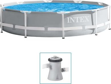 Басейн каркасний 3в1 INTEX 26702GN, 305 x 76 см для розваг