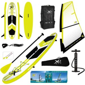 SUP дошка XQMax WindSUP 320 см з вітрилом (81100) лайм