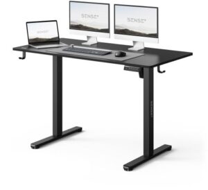 Геймерський стіл SENSE7 Nojo LIGHT 120 см x 60 см ( Black )
