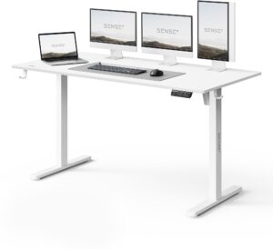 Геймерський стіл SENSE7 Nojo LIGHT 140 см x 70 см ( White )