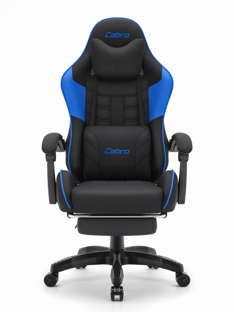 Ігрове крісло Cabro C501 Чорно-синє тканина - Зображення 2