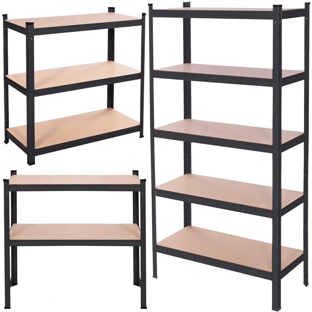 Стелаж металевий SPRINGOS HA5261 5 полиць 150x75x30 см - Зображення 2