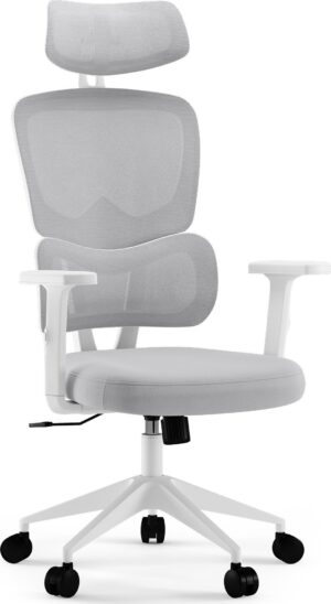 Офісне крісло SENSE7 Veno білого кольору