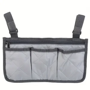 Багатофункціональна рибальська сумка для аксесуарів сіра