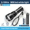LED Ліхтарик SMILING SHARK M90 15 см для підводного плавання та охоти.
