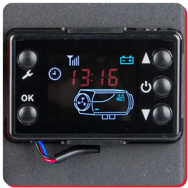 Обігрівач вебаснто дизельний RED TECHNIC RTAGO0128 8 кВт Webasto - Зображення 3