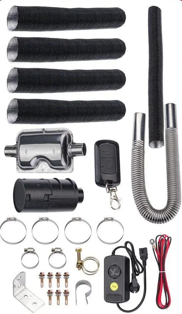 Обігрівач вебаснто дизельний RED TECHNIC RTAGO0128 8 кВт Webasto - Зображення 4